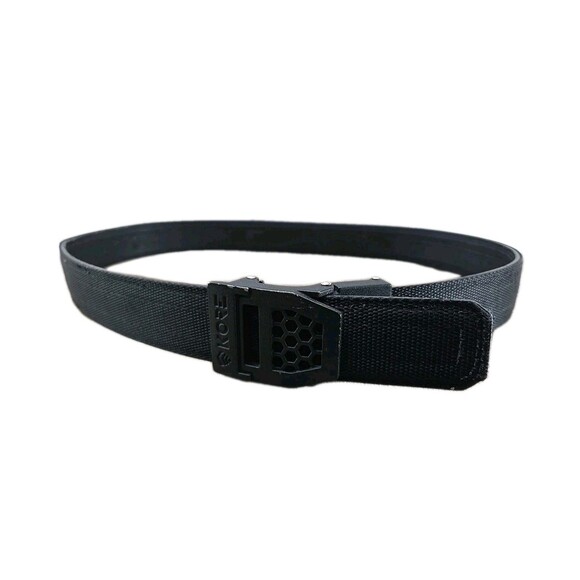 Kore Essentials Structured Canvas 28-32 Waist Track Belt Adjustable Ratchet - Picture 1 of 14